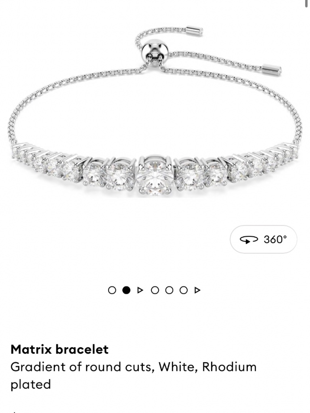 Swarovski bracelet